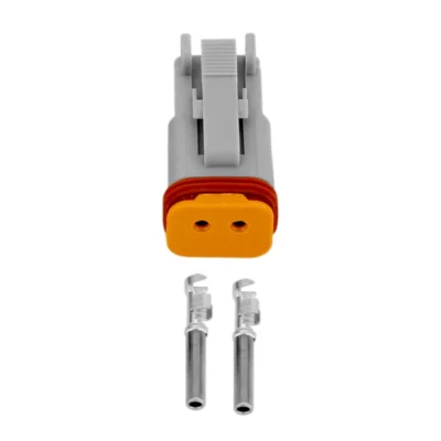 Kit Reparo Conector 2 vias Deutsch Fêmea FTDT06-2S