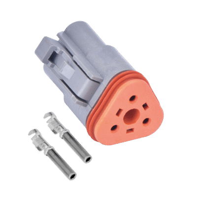 Kit Reparo Conector Deutsch 3 vias FTDT06-3S